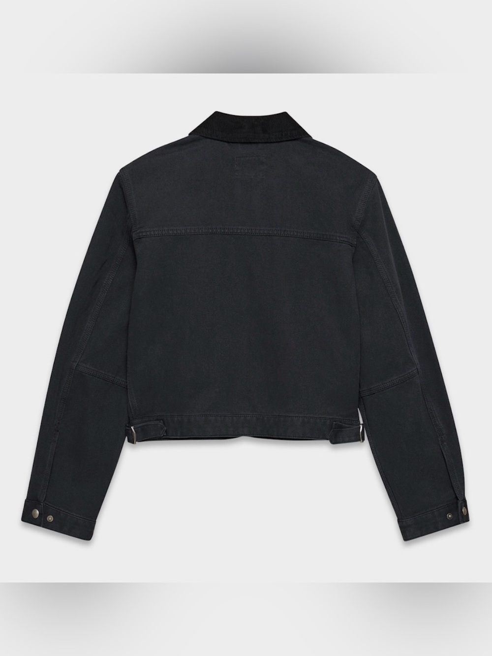 NWT- TNA ‘Barkley Lightweight Workwear Jacket’ 2XS Black - Picture 2 of 6